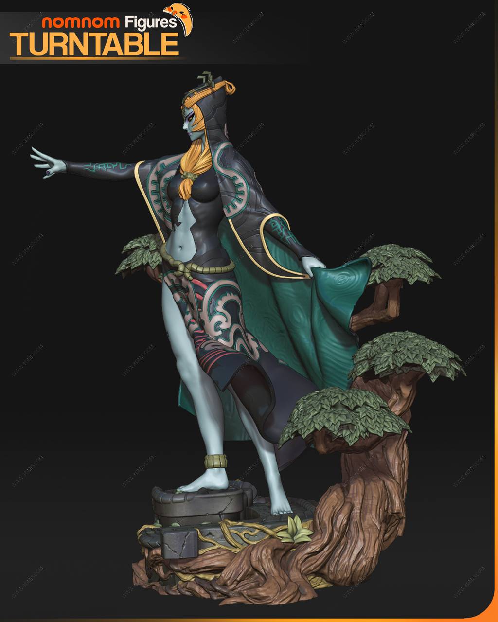 P站图纸印象馆 NomNom 塞尔达传说 米德娜 NomNom 塞尔达传说 米德娜