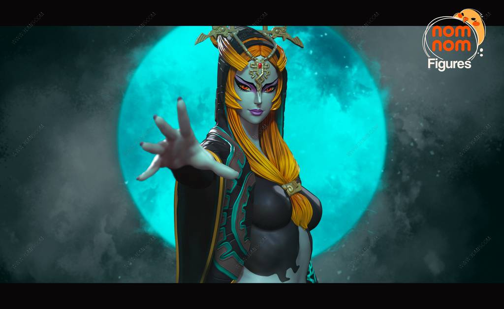 P站图纸印象馆 NomNom 塞尔达传说 米德娜 NomNom 塞尔达传说 米德娜