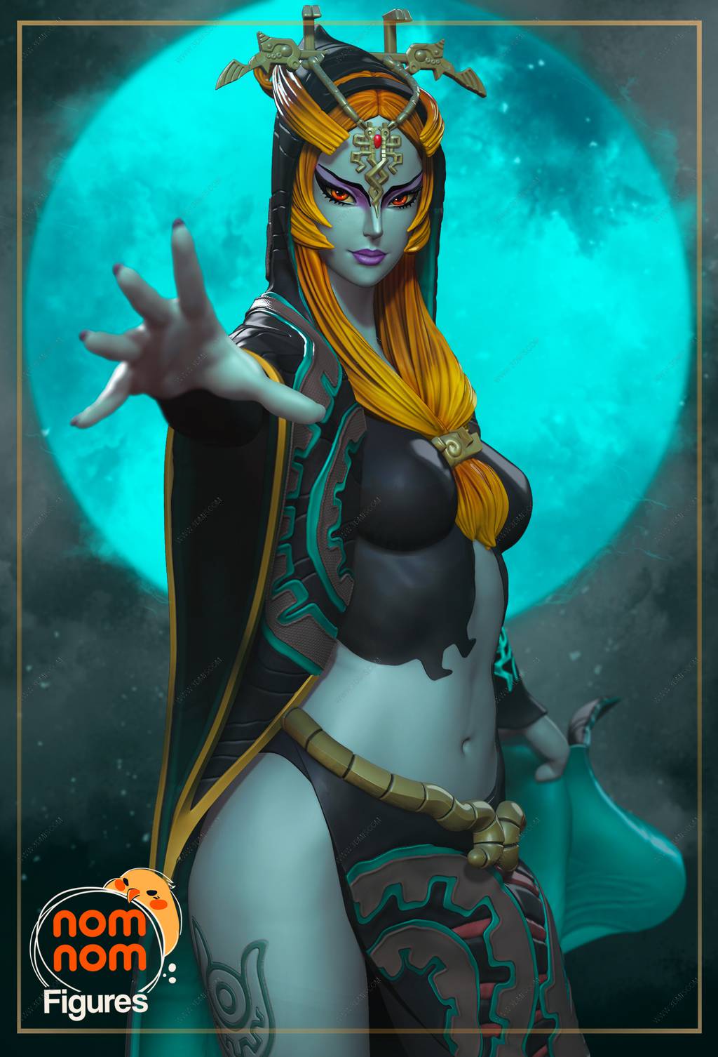 P站图纸印象馆 NomNom 塞尔达传说 米德娜 NomNom 塞尔达传说 米德娜