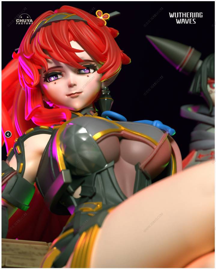 P站图纸印象馆 Chuya Factory 鸣潮 吟霖 Chuya Factory 鸣潮 吟霖