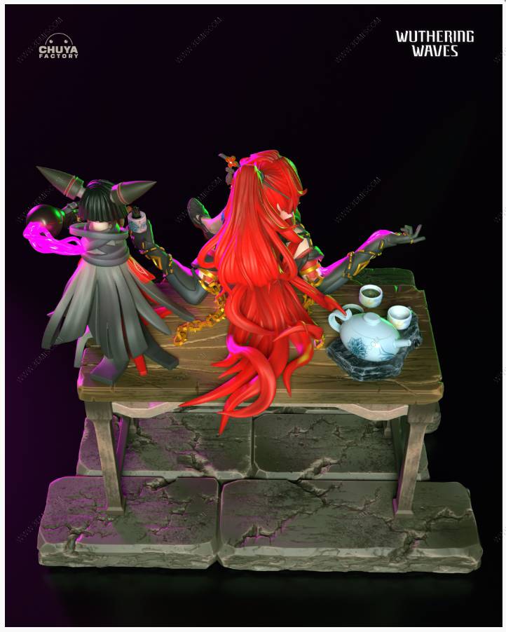 P站图纸印象馆 Chuya Factory 鸣潮 吟霖 Chuya Factory 鸣潮 吟霖