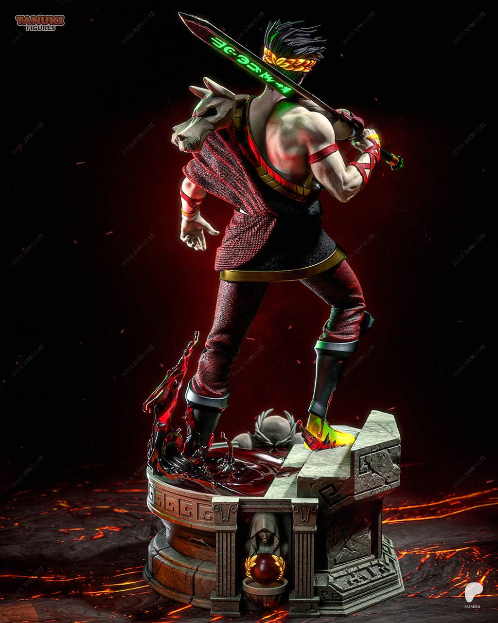 P站图纸印象馆 Tanuki Figures 哈迪斯 扎格列欧斯 Tanuki Figures 哈迪斯 扎格列欧斯