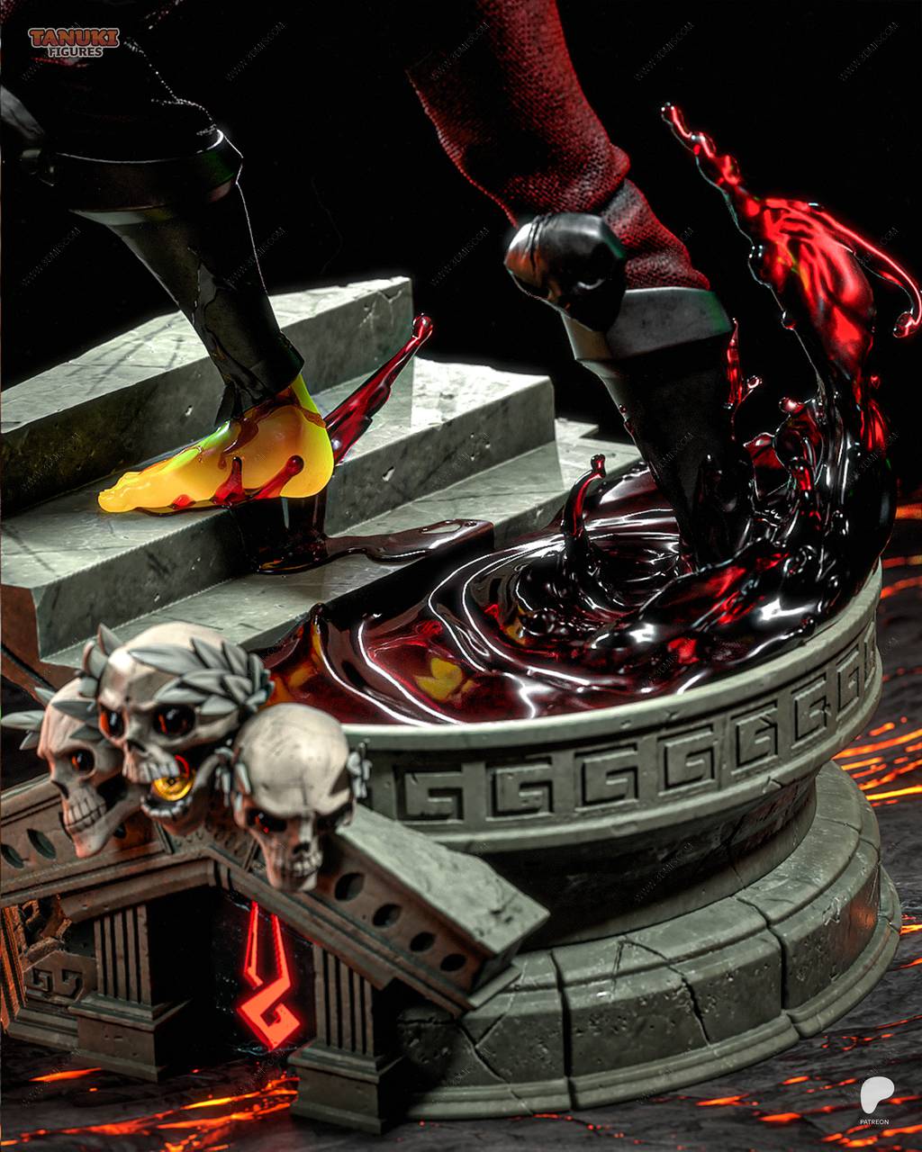 P站图纸印象馆 Tanuki Figures 哈迪斯 扎格列欧斯 Tanuki Figures 哈迪斯 扎格列欧斯