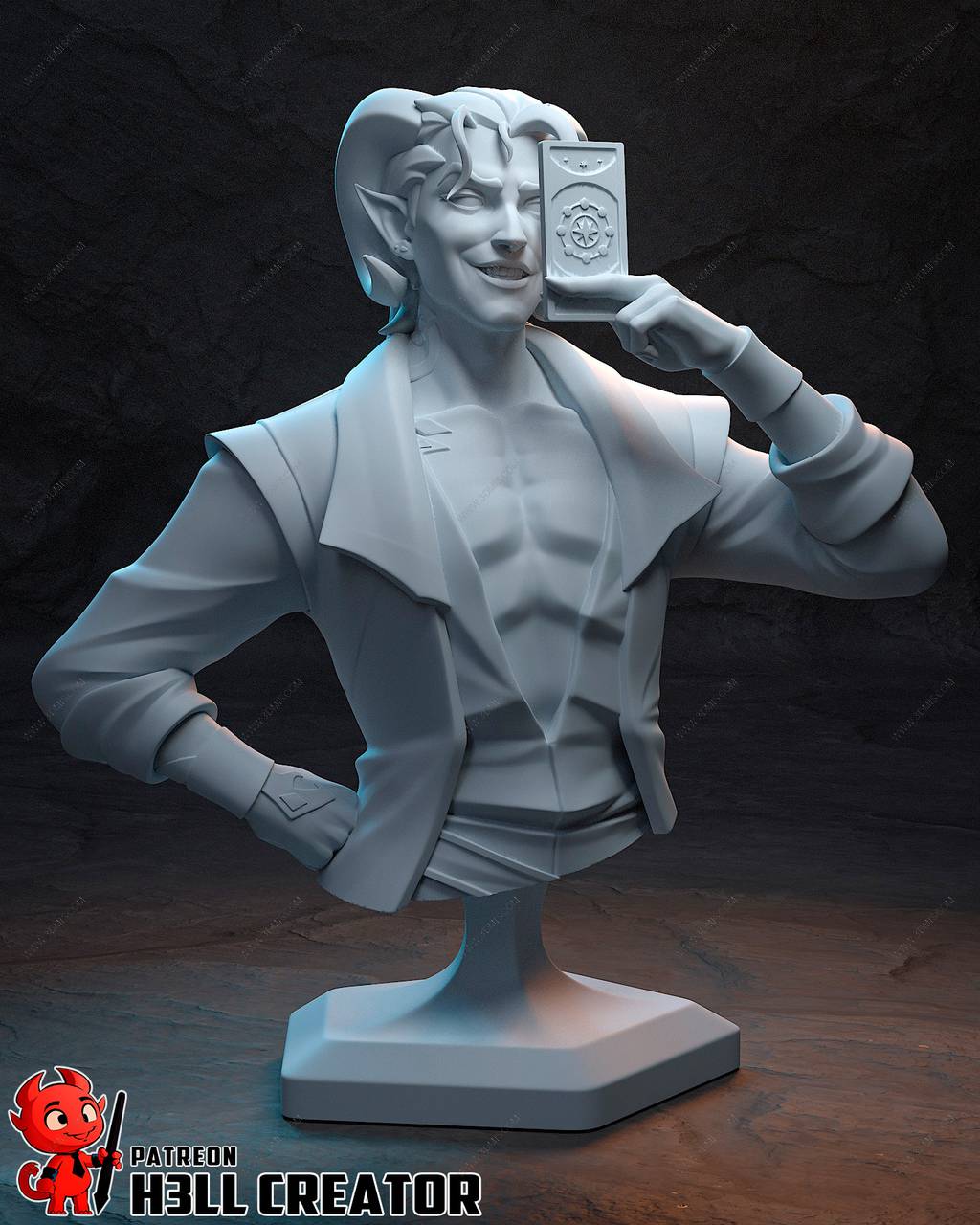 P站图纸印象馆 H3LL 关键角色 莫利玛克·提亚利夫 H3LL 关键角色 莫利玛克·提亚利夫