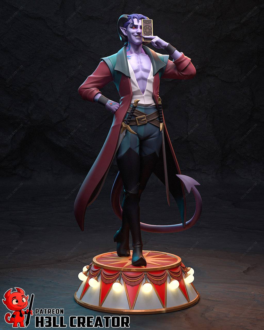 P站图纸印象馆 H3LL 关键角色 莫利玛克·提亚利夫 H3LL 关键角色 莫利玛克·提亚利夫