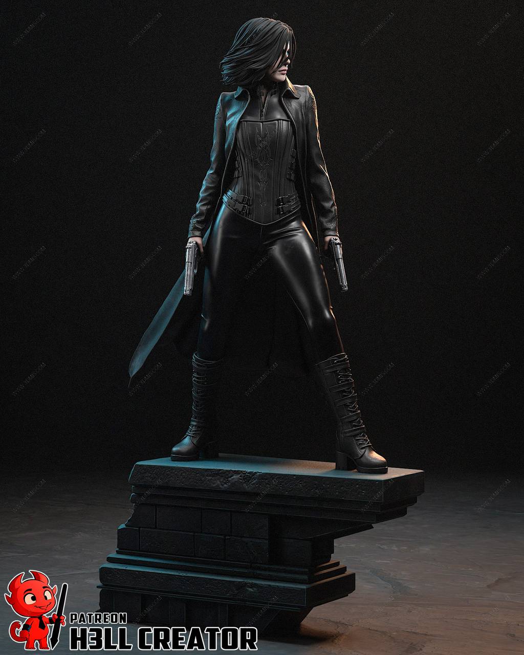 P站图纸印象馆 H3LL 黑夜传说 塞勒涅 H3LL 黑夜传说 塞勒涅