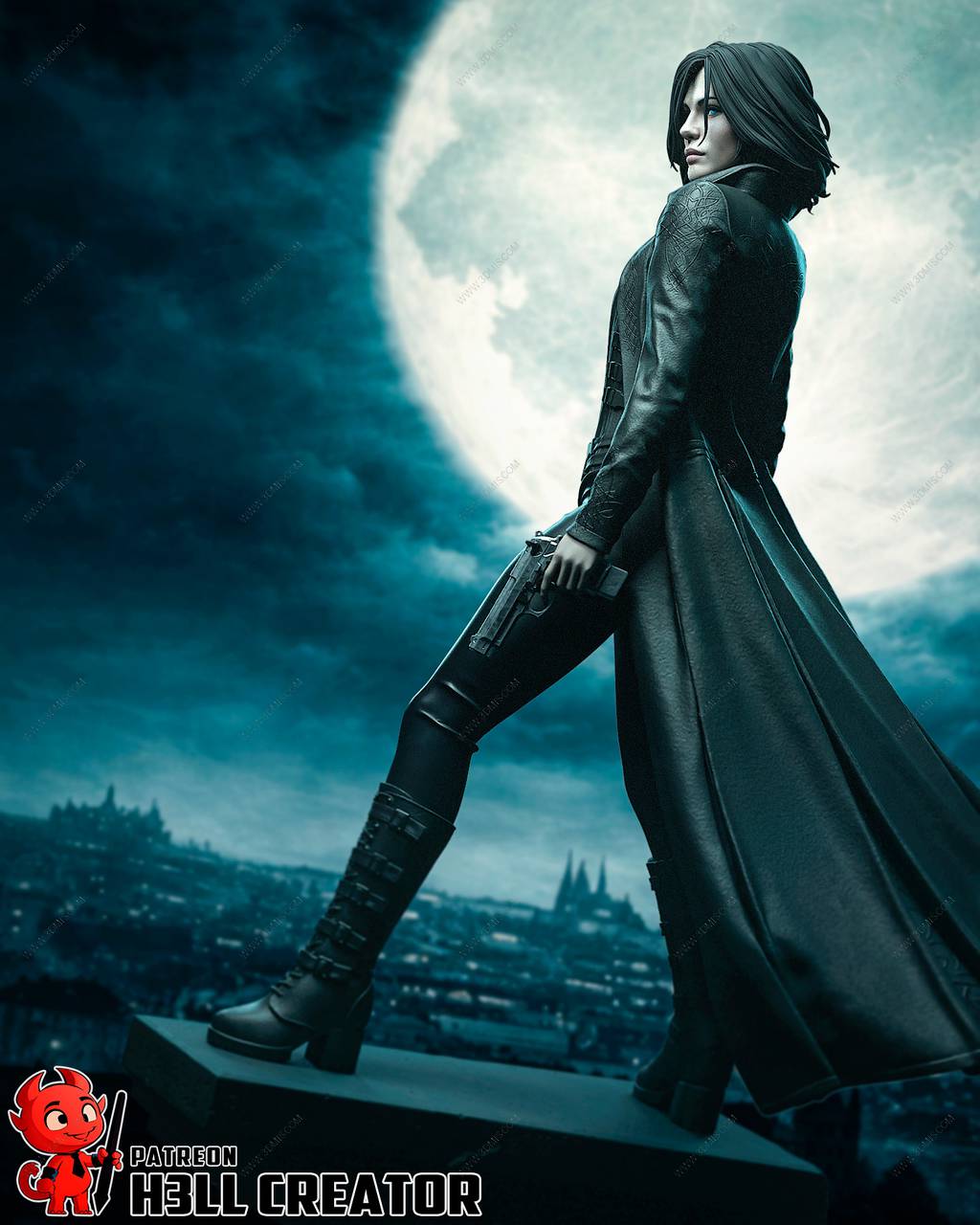 P站图纸印象馆 H3LL 黑夜传说 塞勒涅 H3LL 黑夜传说 塞勒涅