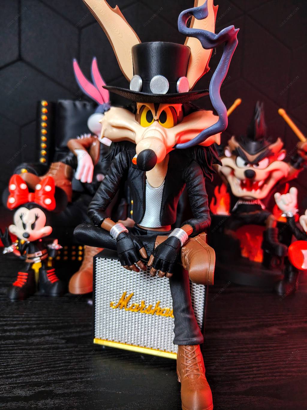 P站图纸印象馆 兔八哥 怀尔狼 兔八哥 怀尔狼