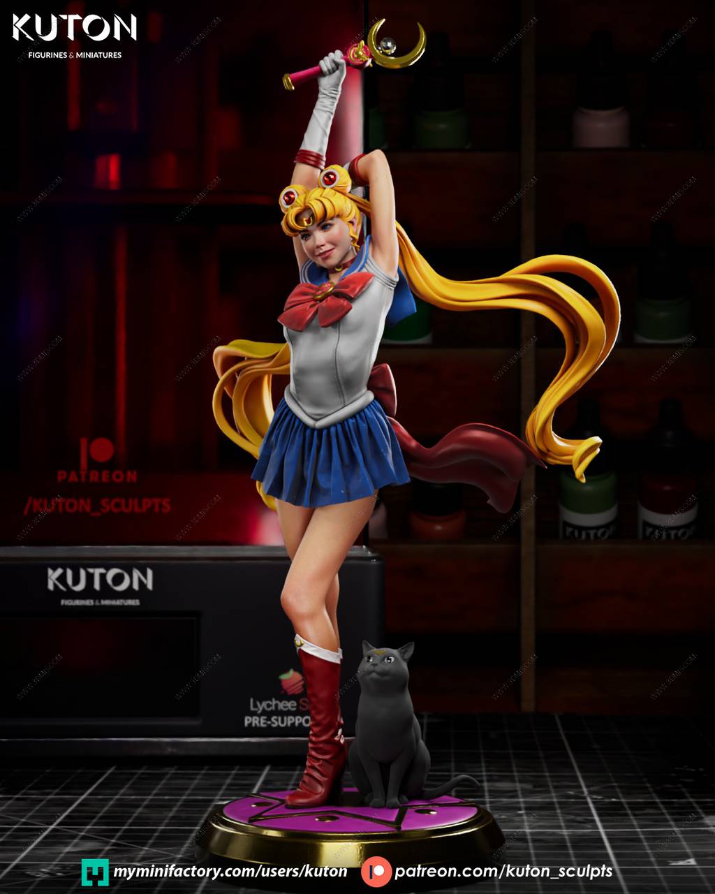 P站图纸印象馆 KUTON 美少女战士 月野兔 KUTON 美少女战士 月野兔