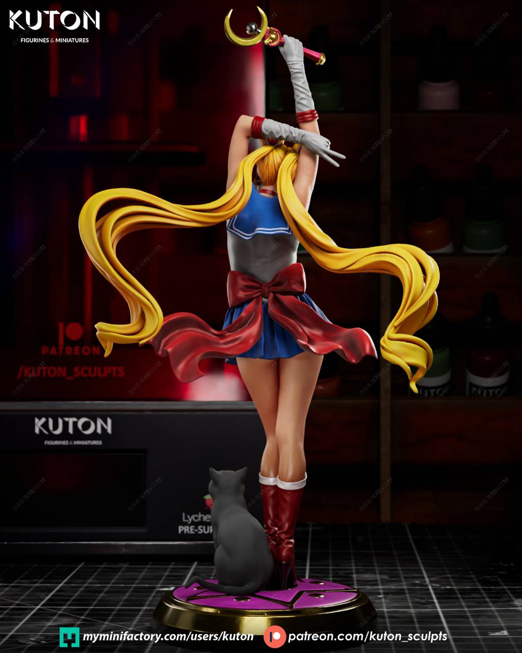 P站图纸印象馆 KUTON 美少女战士 月野兔 KUTON 美少女战士 月野兔