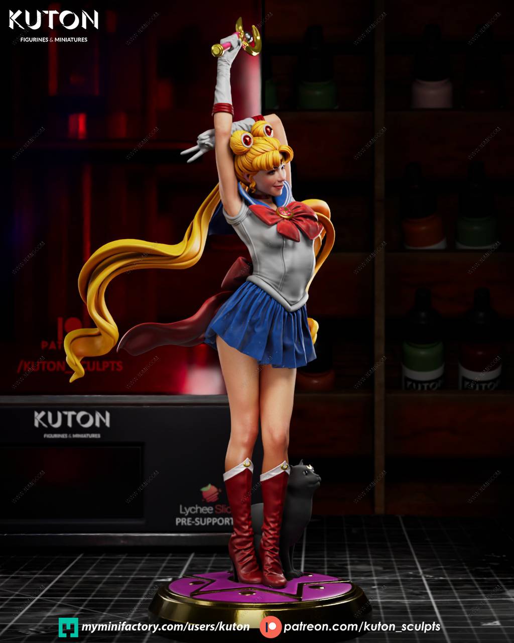 P站图纸印象馆 KUTON 美少女战士 月野兔 KUTON 美少女战士 月野兔