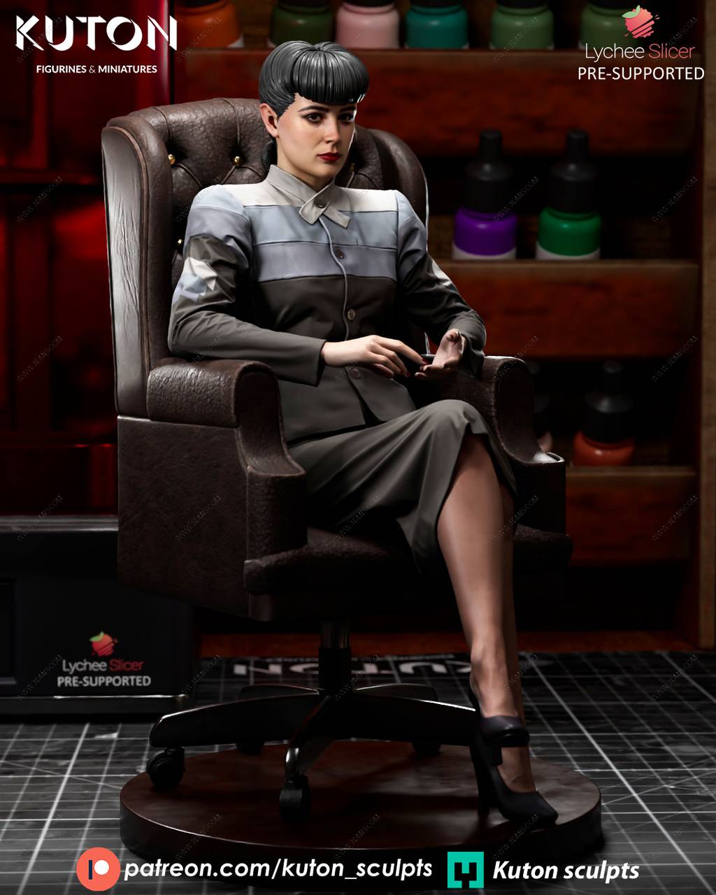 P站图纸印象馆 KUTON 银翼杀手 Nexus-6型仿生人 KUTON 银翼杀手 Nexus-6型仿生人