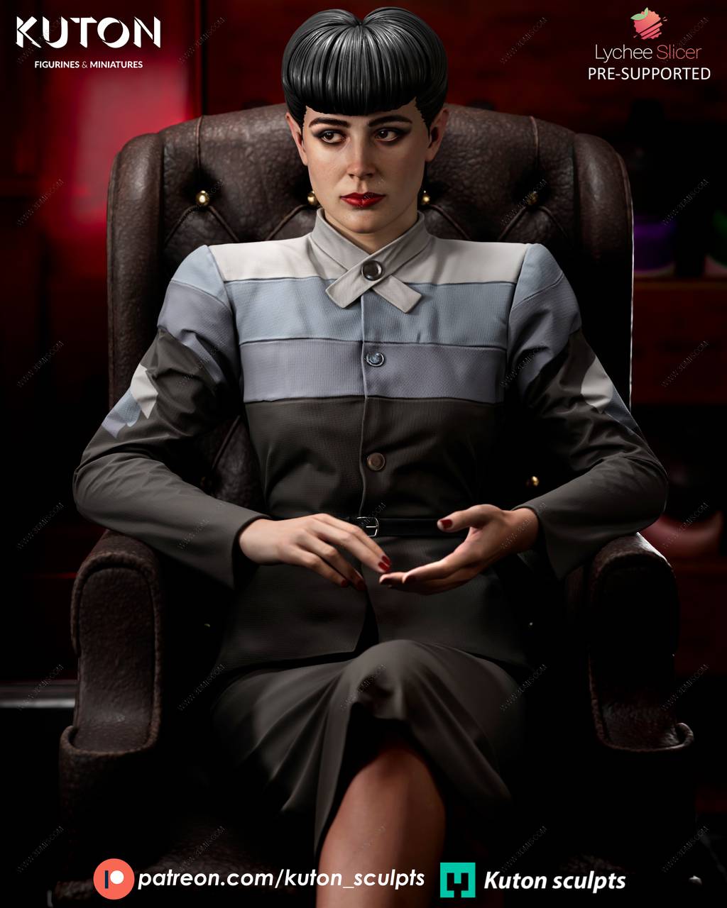 P站图纸印象馆 KUTON 银翼杀手 Nexus-6型仿生人 KUTON 银翼杀手 Nexus-6型仿生人