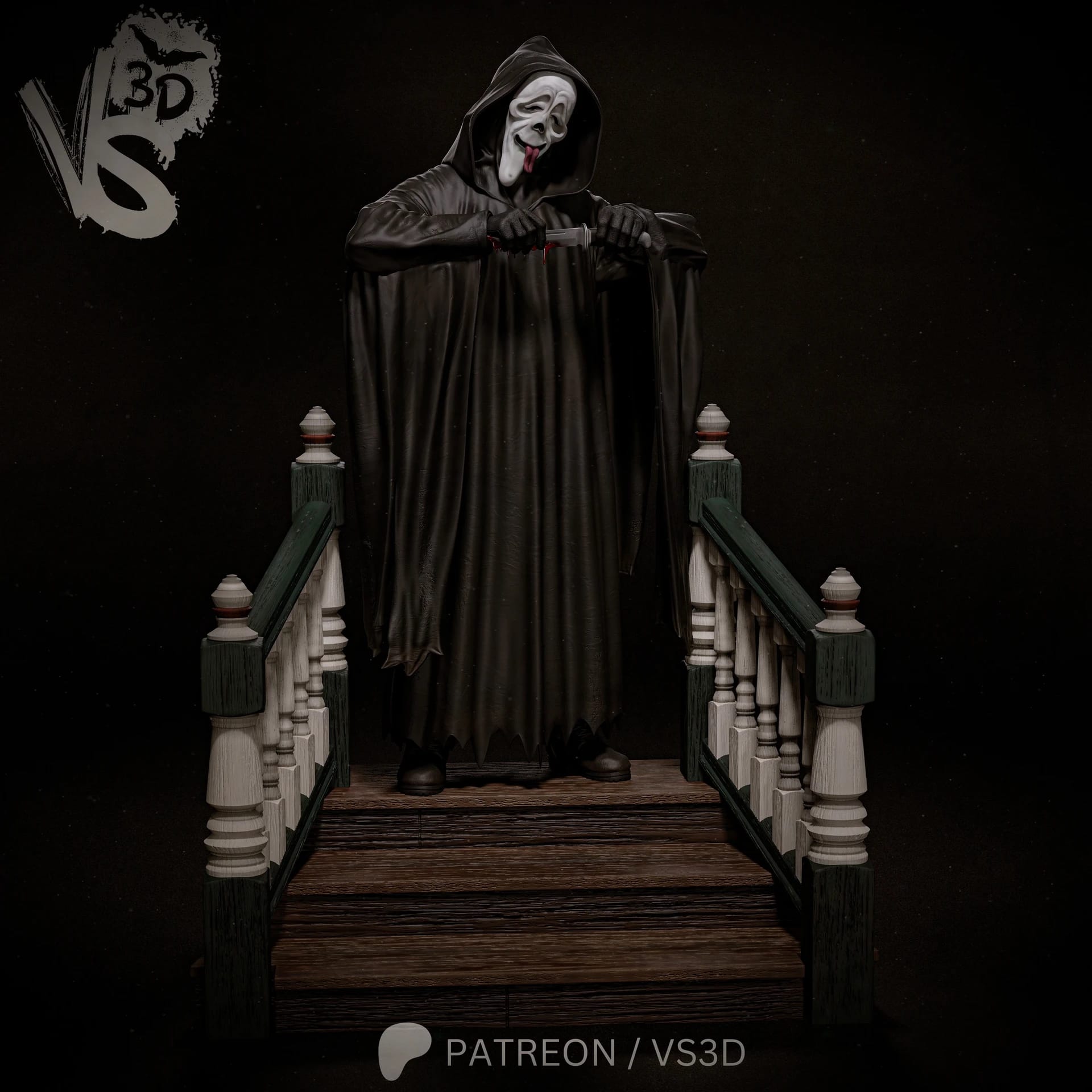 P站图纸印象馆 VS3D 惊声尖叫 鬼脸杀手 VS3D 惊声尖叫 鬼脸杀手