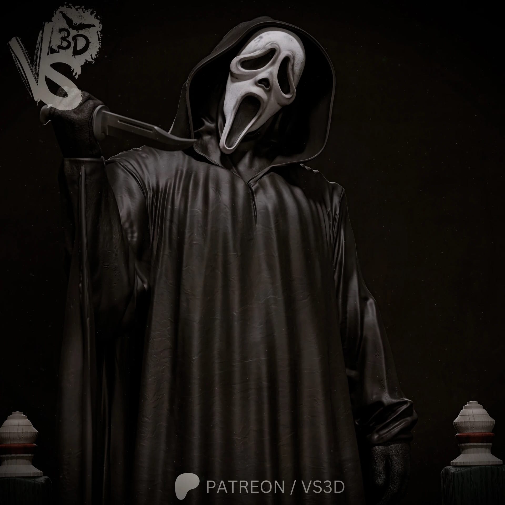 P站图纸印象馆 VS3D 惊声尖叫 鬼脸杀手 VS3D 惊声尖叫 鬼脸杀手