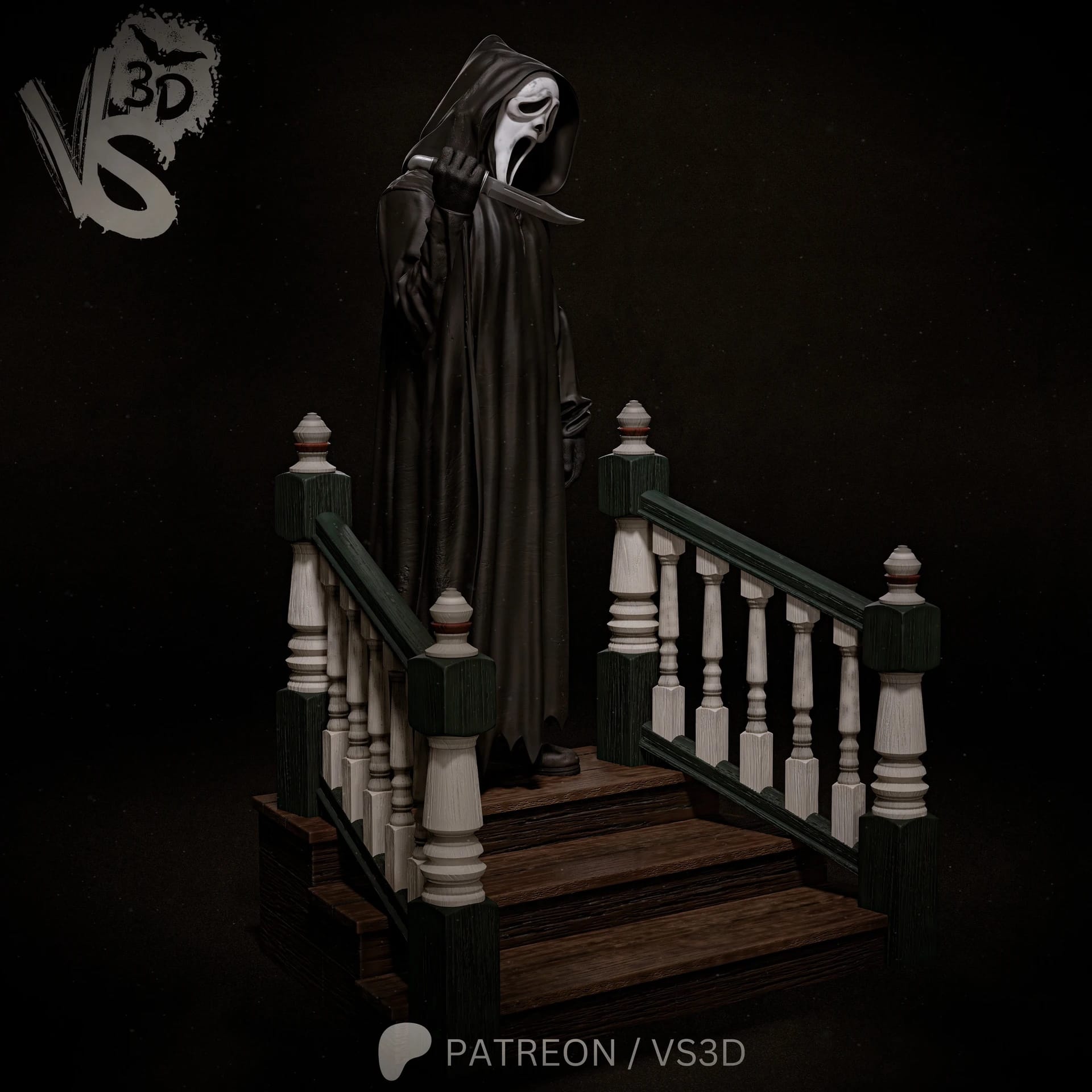 P站图纸印象馆 VS3D 惊声尖叫 鬼脸杀手 VS3D 惊声尖叫 鬼脸杀手