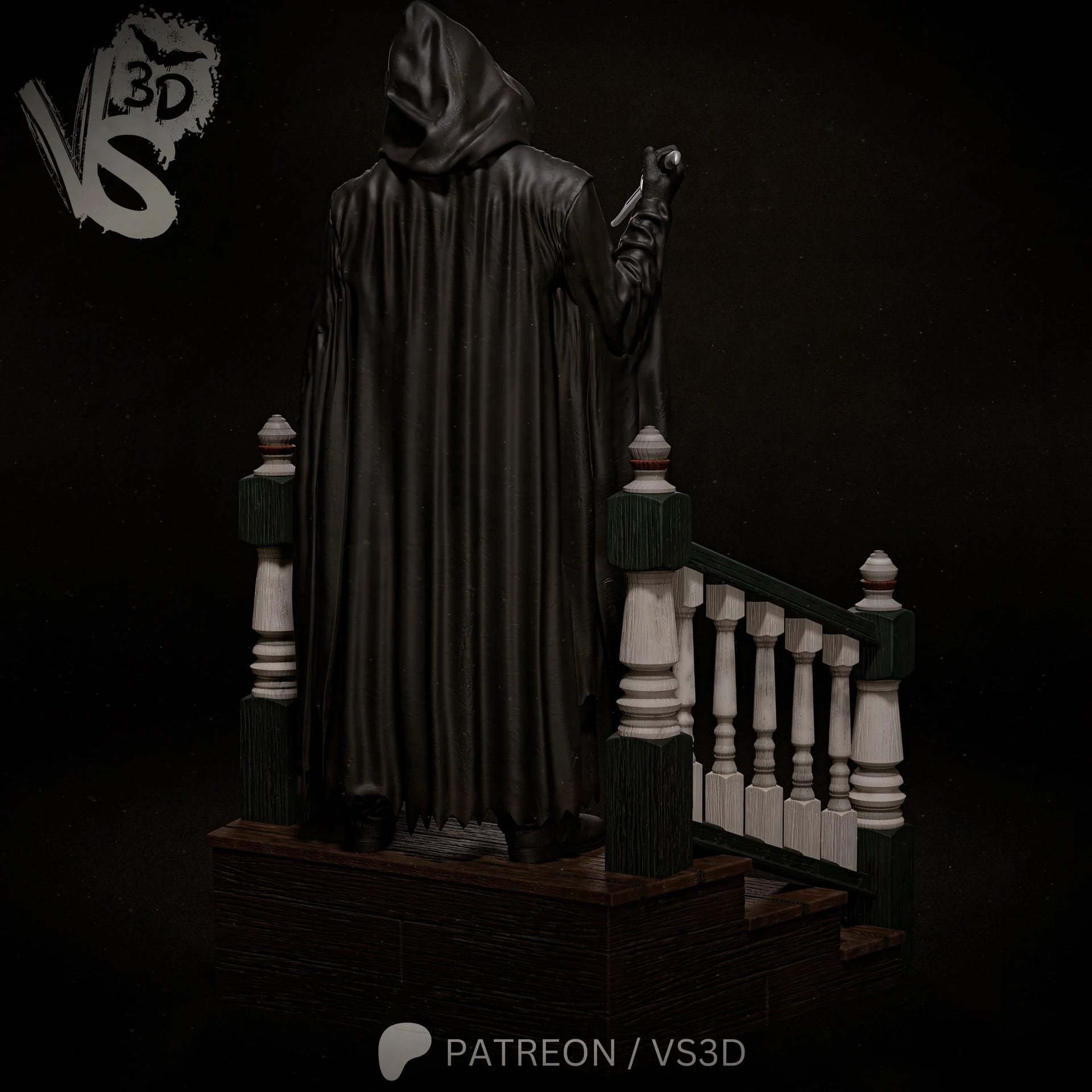 P站图纸印象馆 VS3D 惊声尖叫 鬼脸杀手 VS3D 惊声尖叫 鬼脸杀手