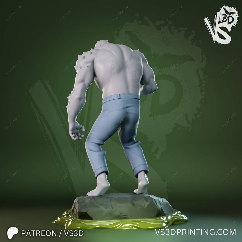 P站图纸印象馆 VS3D DC漫画 杀手鳄 VS3D DC漫画 杀手鳄