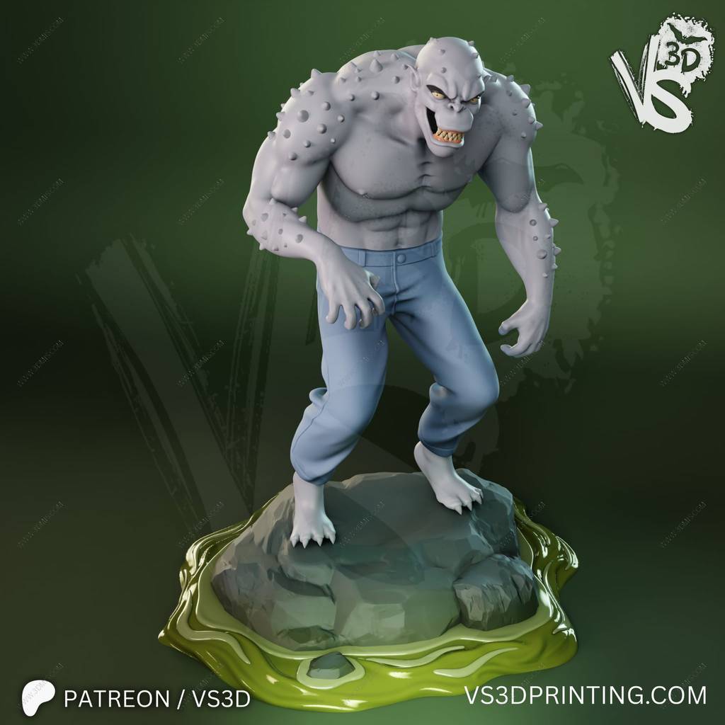 P站图纸印象馆 VS3D DC漫画 杀手鳄 VS3D DC漫画 杀手鳄