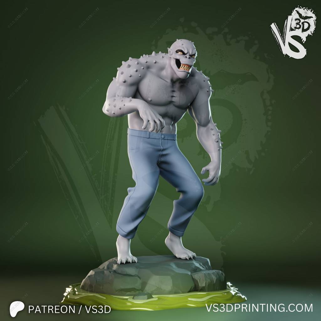 P站图纸印象馆 VS3D DC漫画 杀手鳄 VS3D DC漫画 杀手鳄