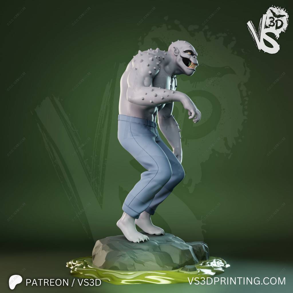 P站图纸印象馆 VS3D DC漫画 杀手鳄 VS3D DC漫画 杀手鳄