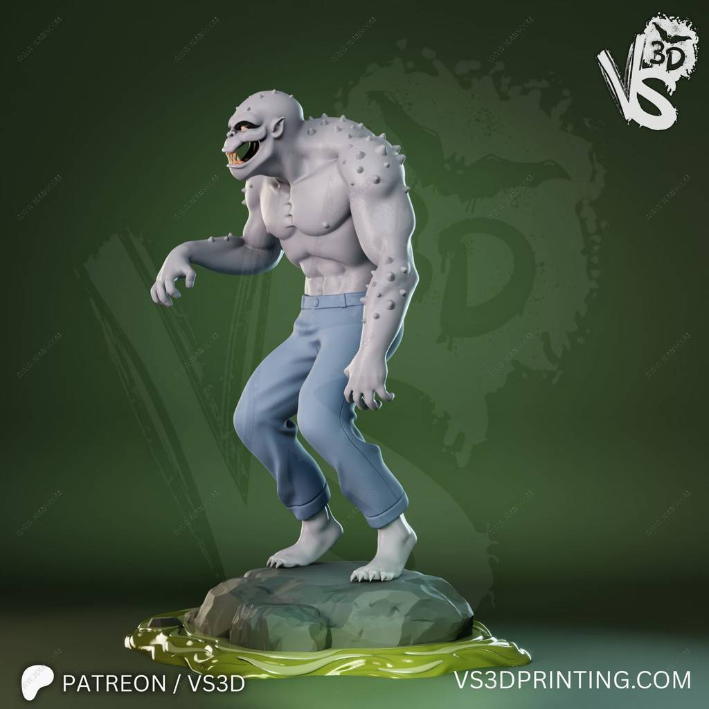 P站图纸印象馆 VS3D DC漫画 杀手鳄 VS3D DC漫画 杀手鳄