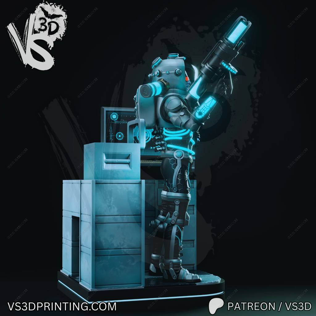 P站图纸印象馆 VS3D DC漫画 急冻人 VS3D DC漫画 急冻人