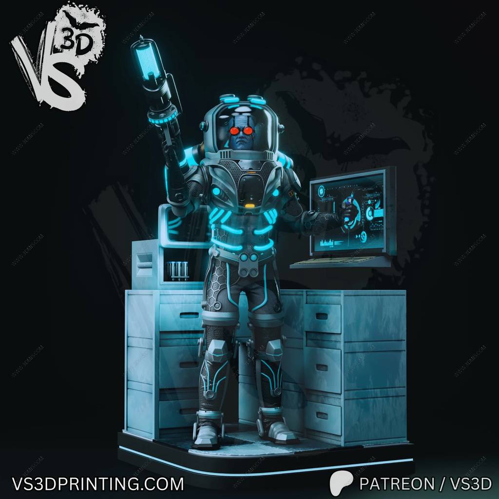 P站图纸印象馆 VS3D DC漫画 急冻人 VS3D DC漫画 急冻人