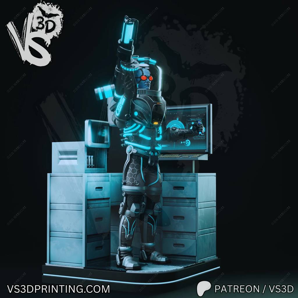 P站图纸印象馆 VS3D DC漫画 急冻人 VS3D DC漫画 急冻人