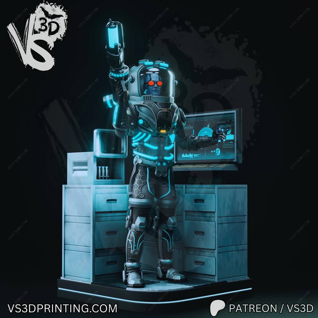 P站图纸印象馆 VS3D DC漫画 急冻人 VS3D DC漫画 急冻人