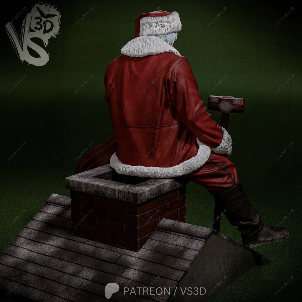 P站图纸印象馆 VS3D 暴力之夜 圣诞老人 VS3D 暴力之夜 圣诞老人