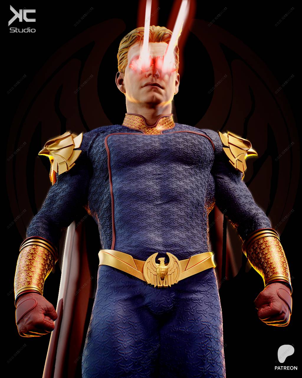 P站图纸印象馆 KcStudio 黑袍纠察队 祖国人 KcStudio 黑袍纠察队 祖国人