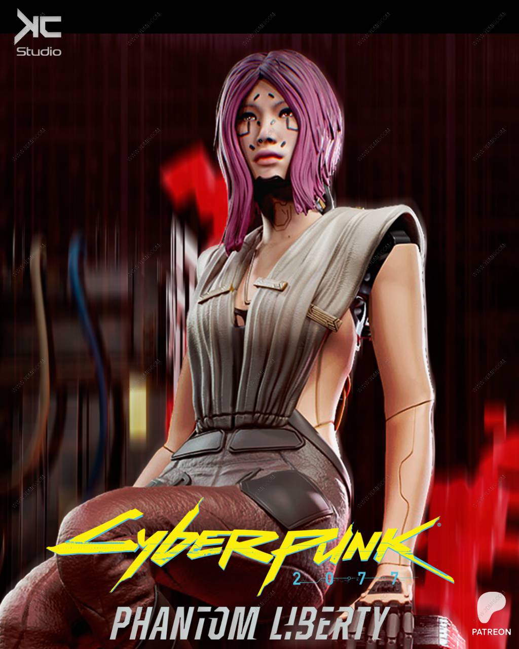 P站图纸印象馆 KcStudio 赛博朋克2077 告密者 KcStudio 赛博朋克2077 告密者