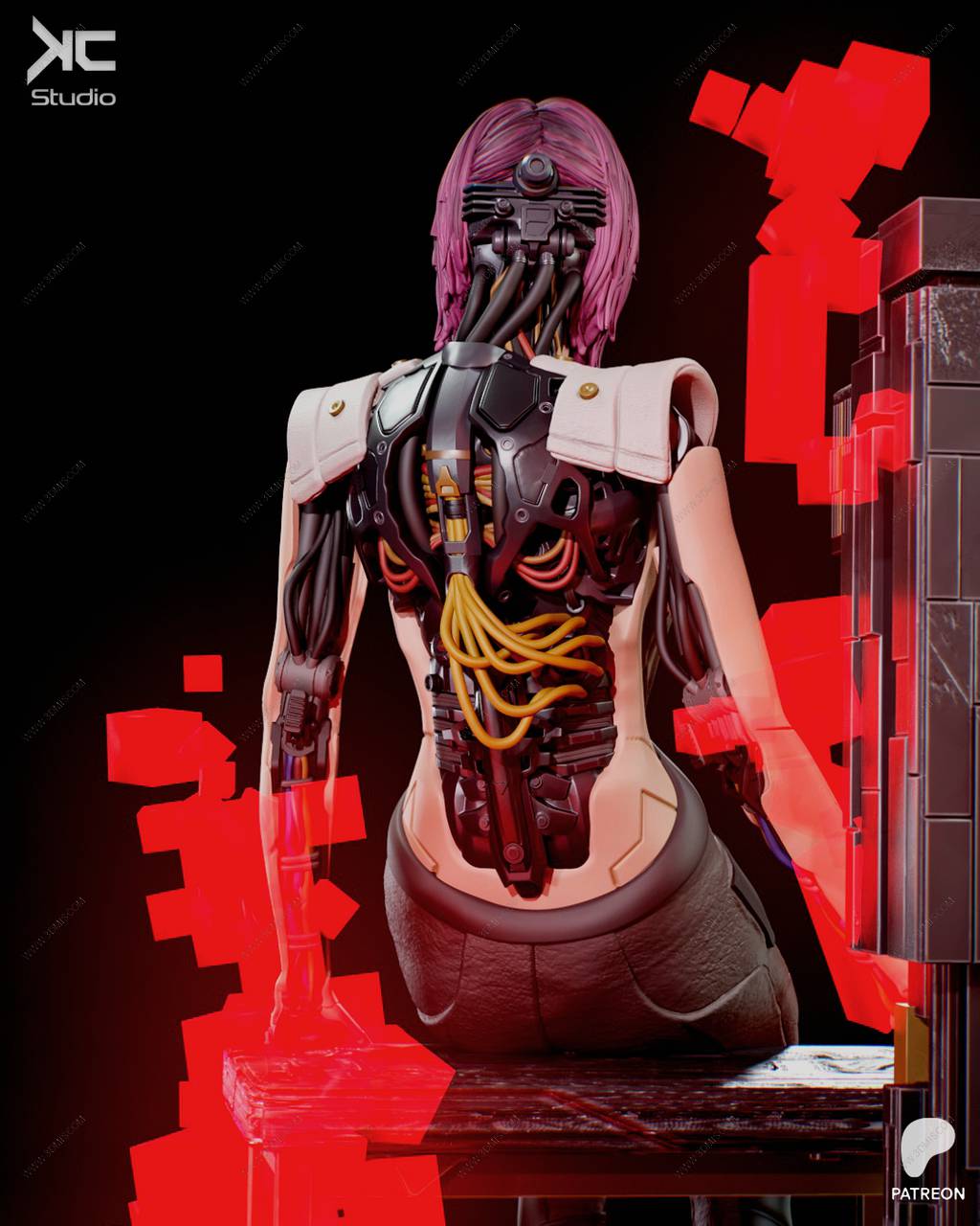 P站图纸印象馆 KcStudio 赛博朋克2077 告密者 KcStudio 赛博朋克2077 告密者