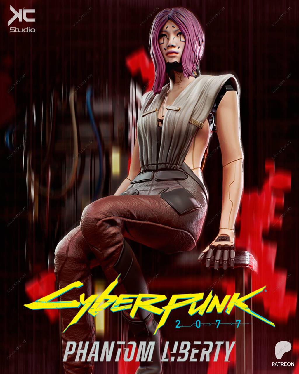 P站图纸印象馆 KcStudio 赛博朋克2077 告密者 KcStudio 赛博朋克2077 告密者