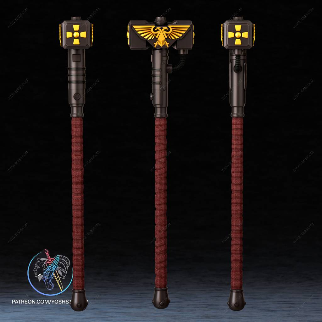 P站图纸印象馆 Yosh 战锤40K 星际战士 雷霆锤 Yosh 战锤40K 星际战士 雷霆锤