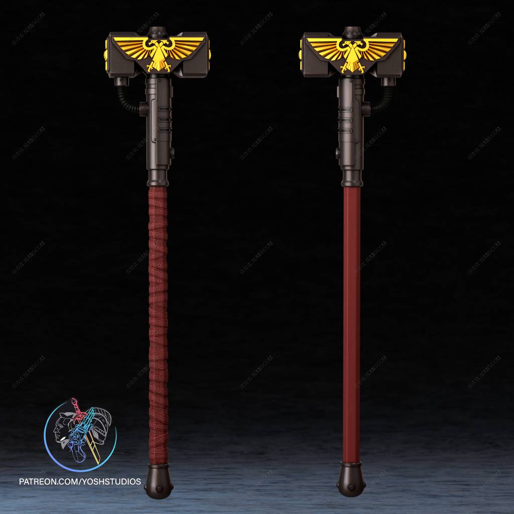 P站图纸印象馆 Yosh 战锤40K 星际战士 雷霆锤 Yosh 战锤40K 星际战士 雷霆锤