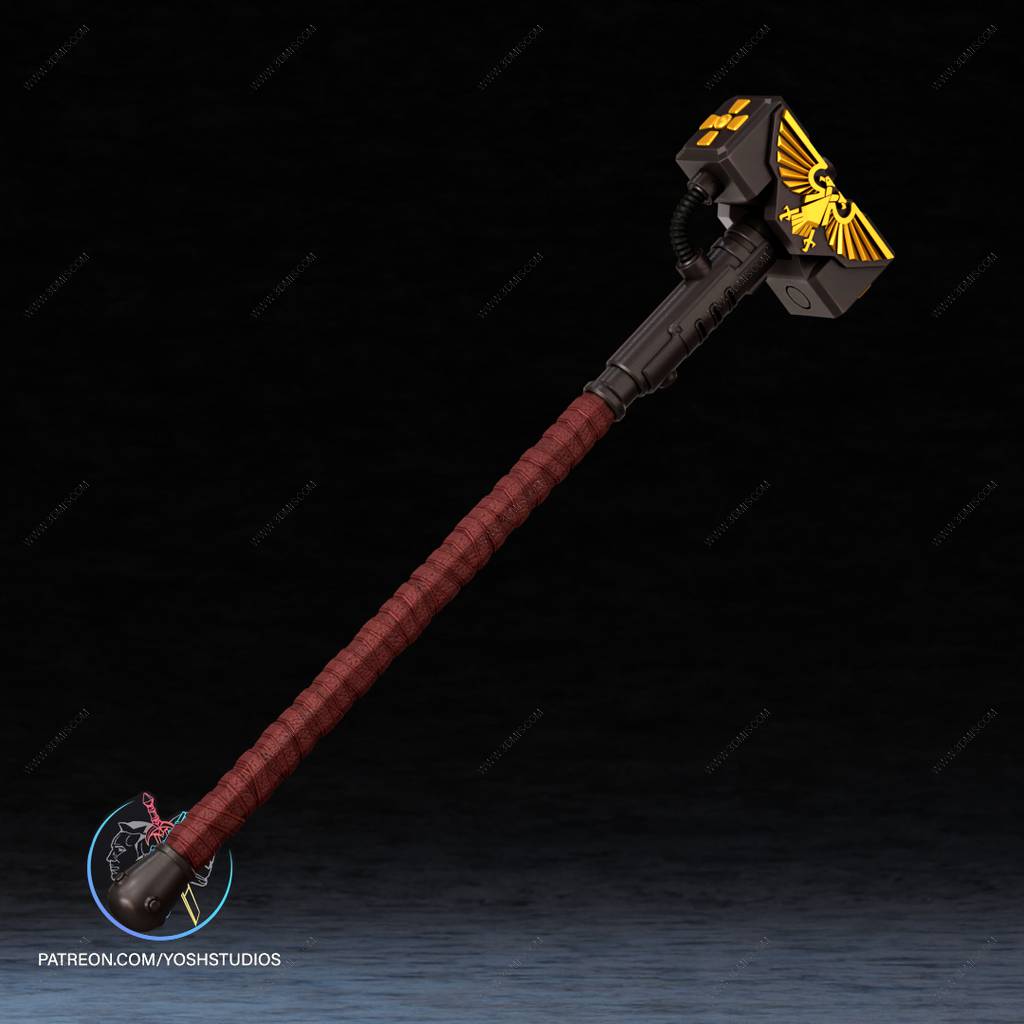 P站图纸印象馆 Yosh 战锤40K 星际战士 雷霆锤 Yosh 战锤40K 星际战士 雷霆锤