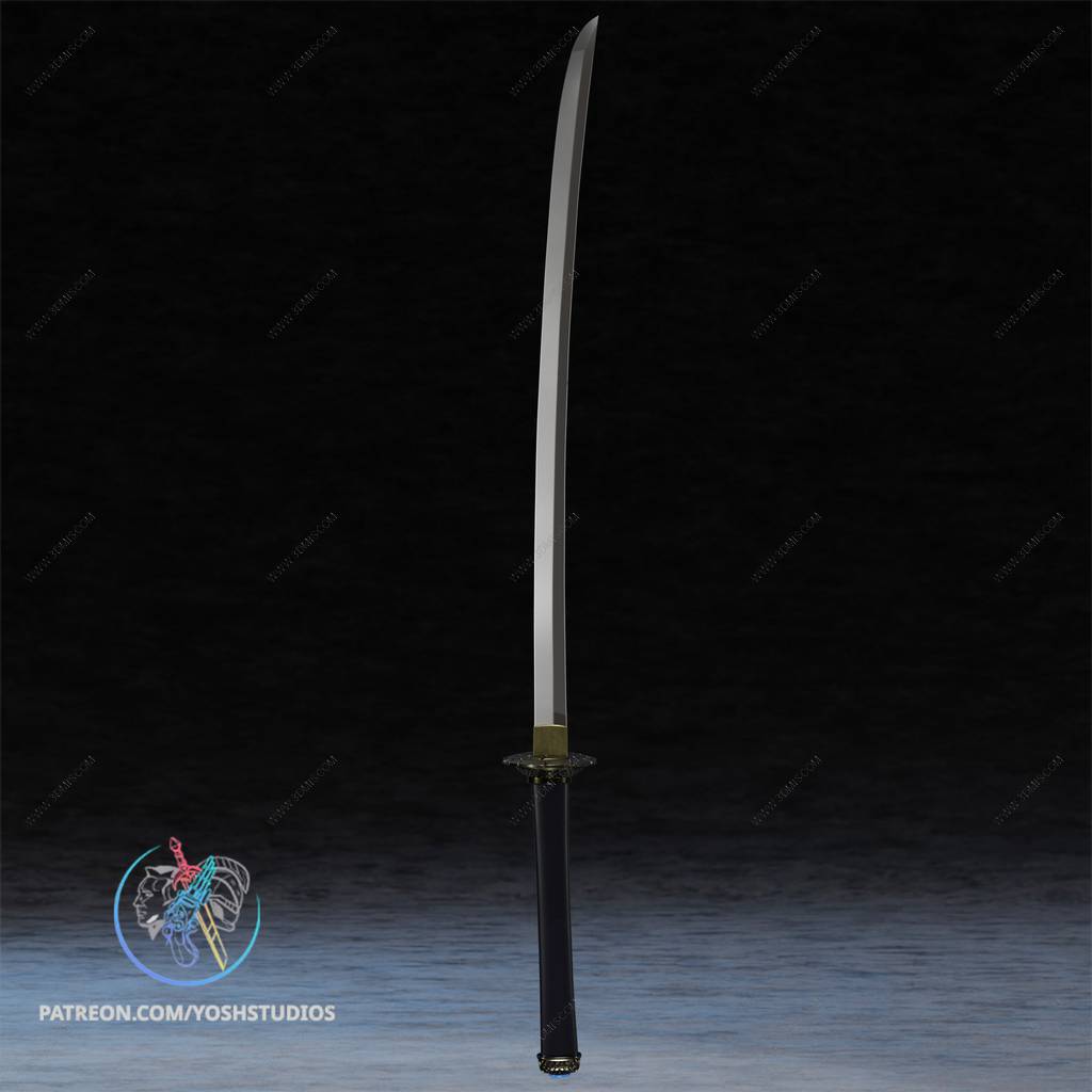 P站图纸印象馆 Yosh 使命召唤 莱昂纳多武士刀 Yosh 使命召唤 莱昂纳多武士刀