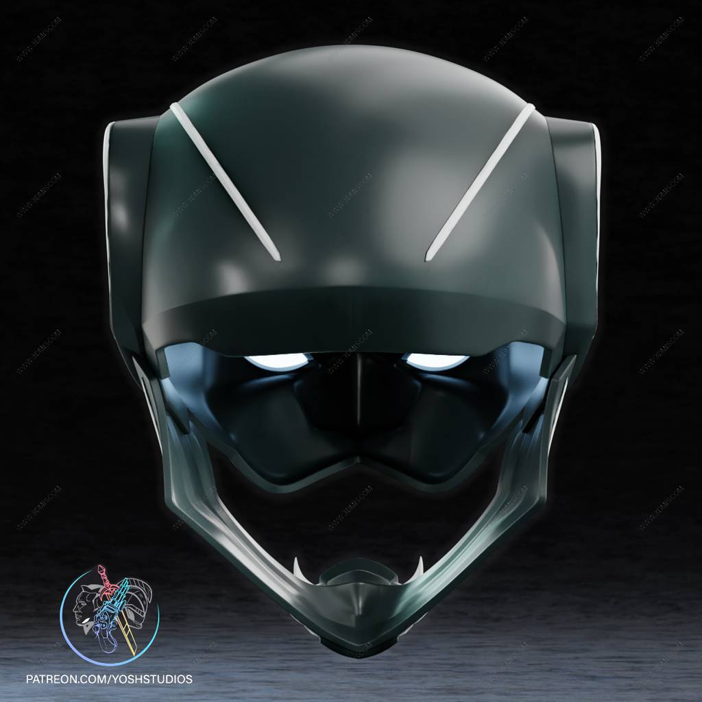 P站图纸印象馆 Yosh 漫威 黑豹的头罩 Yosh 漫威 黑豹的头罩