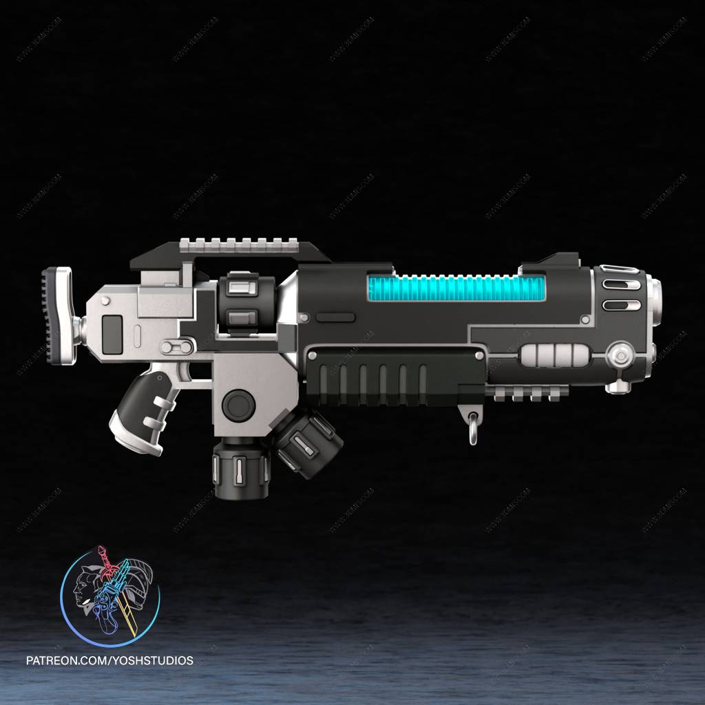 P站图纸印象馆 Yosh 战锤4K 等离子焚化枪 Yosh 战锤4K 等离子焚化枪