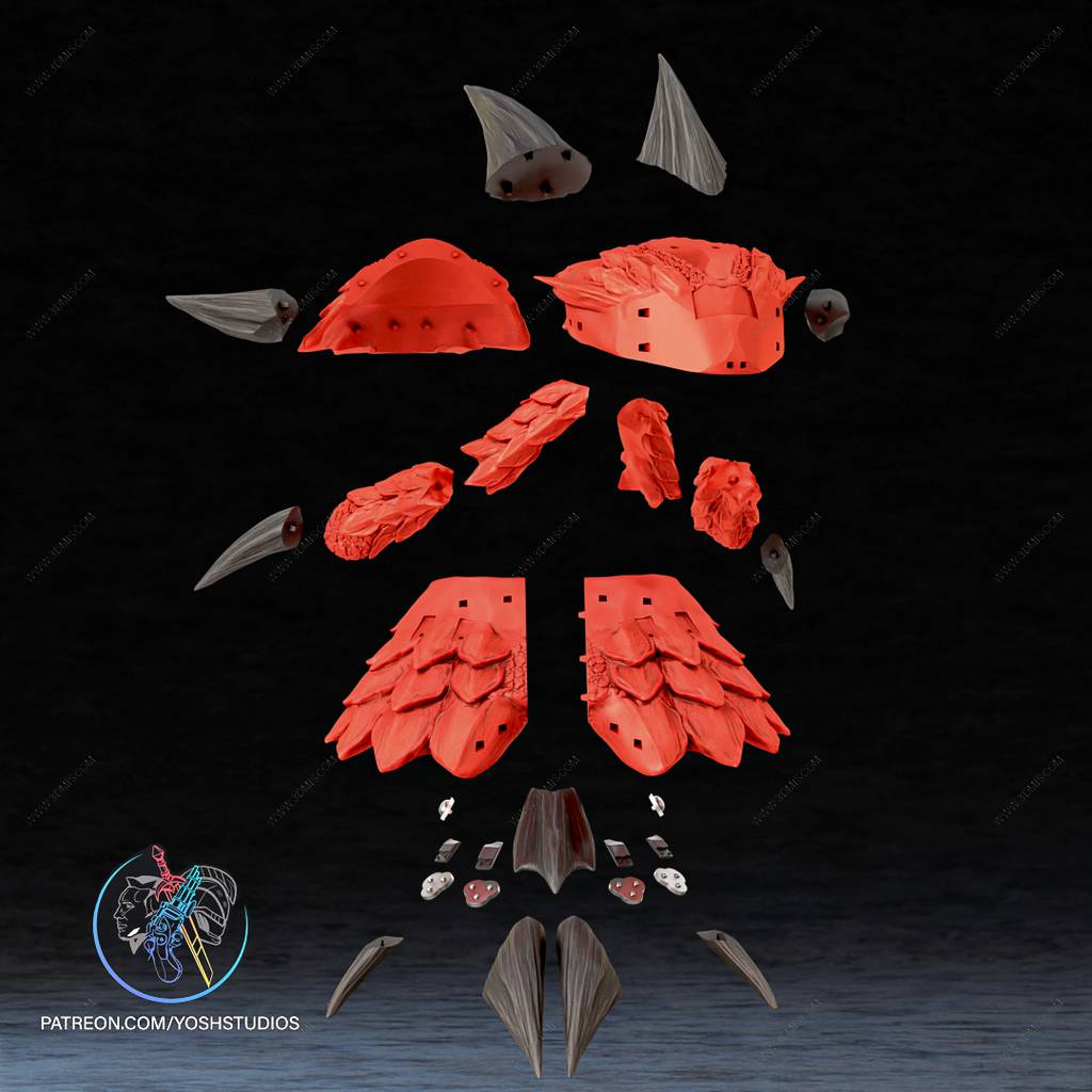 P站图纸印象馆 Yosh 怪物猎人 黑龙 Yosh 怪物猎人 黑龙