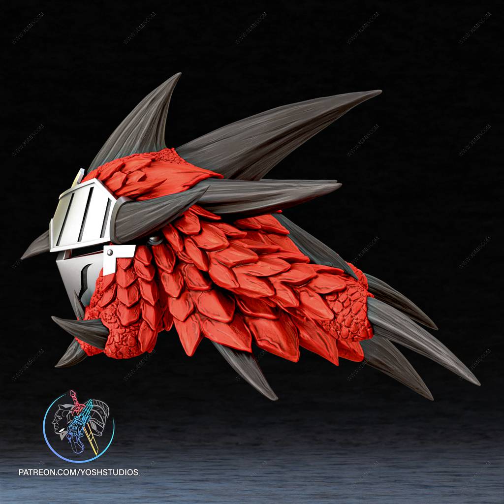 P站图纸印象馆 Yosh 怪物猎人 黑龙 Yosh 怪物猎人 黑龙