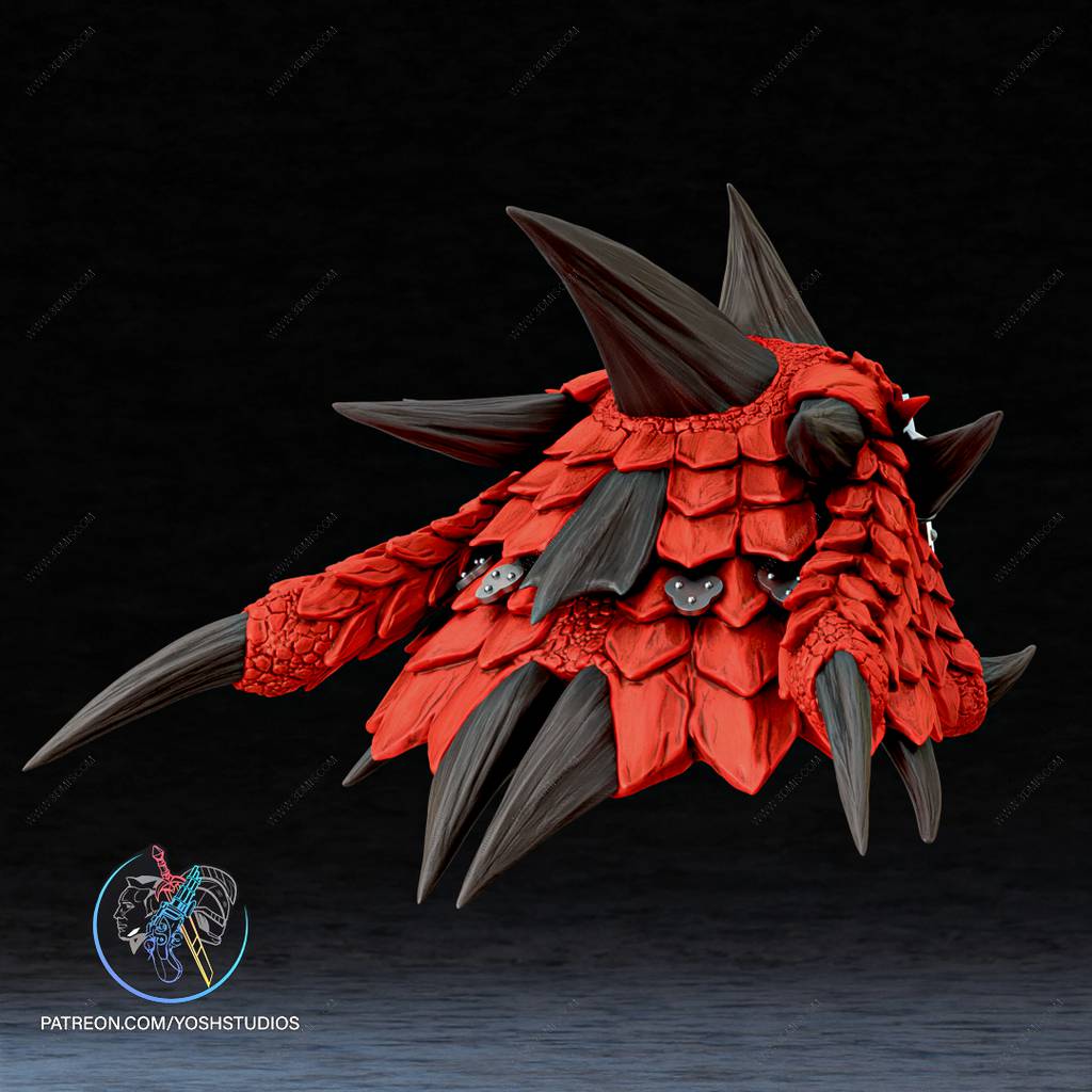 P站图纸印象馆 Yosh 怪物猎人 黑龙 Yosh 怪物猎人 黑龙