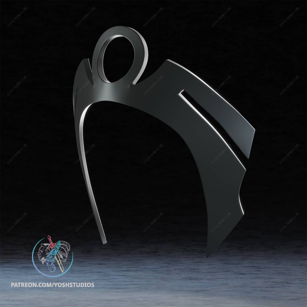 P站图纸印象馆 Yosh 漫威 X战警 暴风女的头饰 Yosh 漫威 X战警 暴风女的头饰