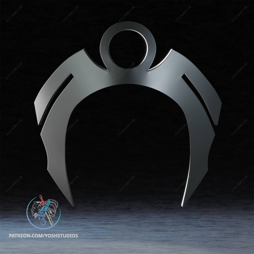 P站图纸印象馆 Yosh 漫威 X战警 暴风女的头饰 Yosh 漫威 X战警 暴风女的头饰