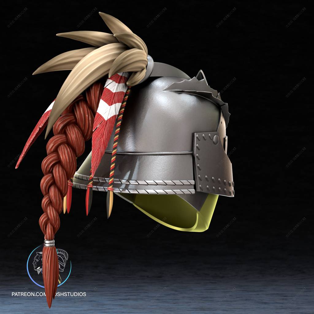 P站图纸印象馆 Yosh 怪物猎人 海境S头盔 Yosh 怪物猎人 海境S头盔