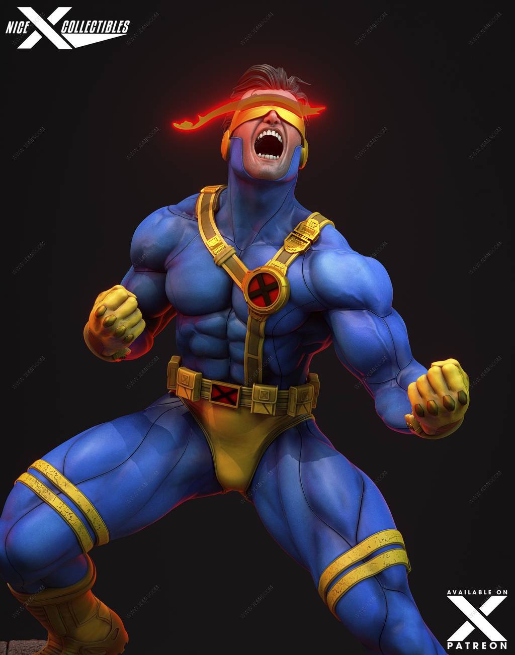 P站图纸印象馆 Nice X Collectibles 漫威 镭射眼 Nice X Collectibles 漫威 镭射眼