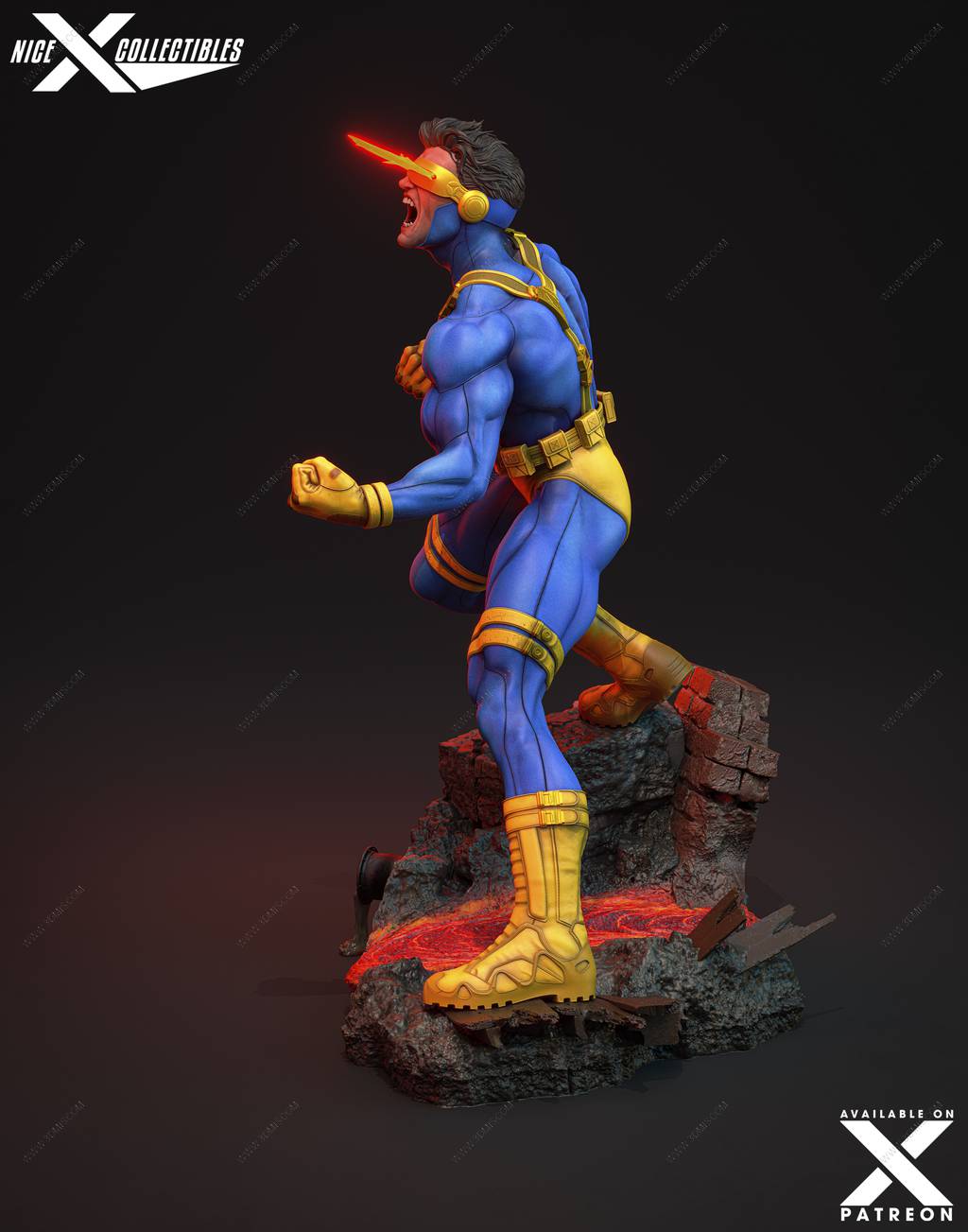 P站图纸印象馆 Nice X Collectibles 漫威 镭射眼 Nice X Collectibles 漫威 镭射眼