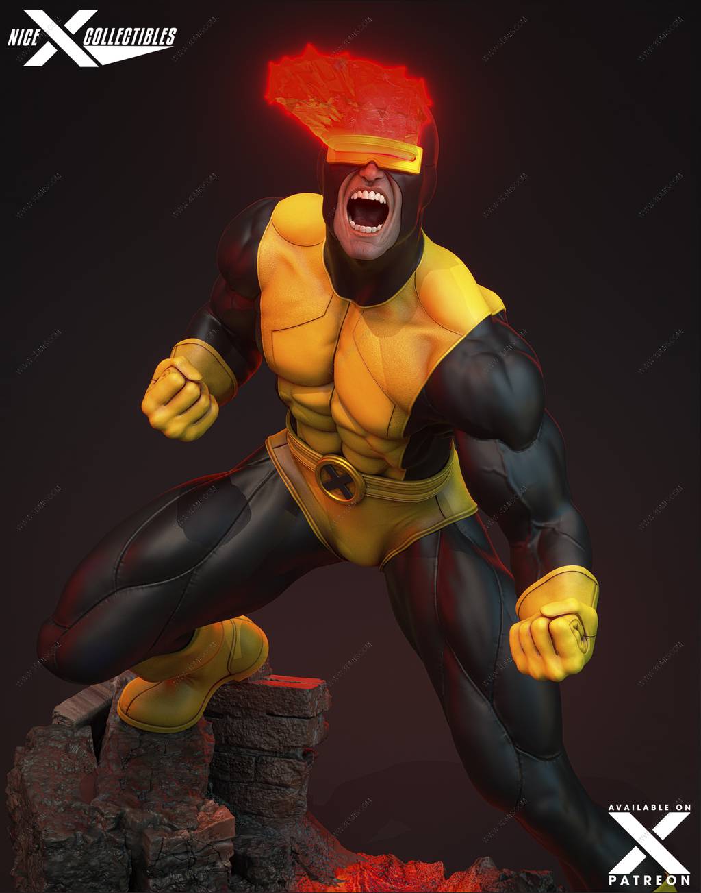 P站图纸印象馆 Nice X Collectibles 漫威 镭射眼 Nice X Collectibles 漫威 镭射眼